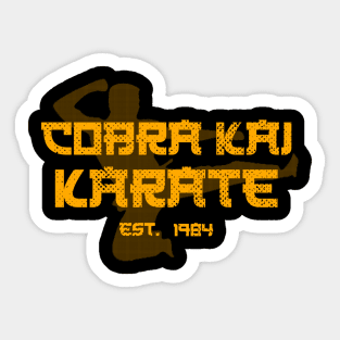 COBRA KAI karate 80s tv Sticker